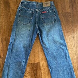 Men's Classic Vintage Denim Jeans Straight Leg Perfect Baggy Fit